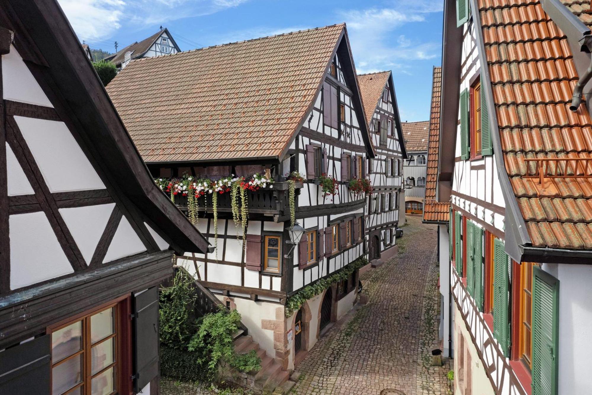 Strumpfweberhaus Schiltach Bagian luar foto